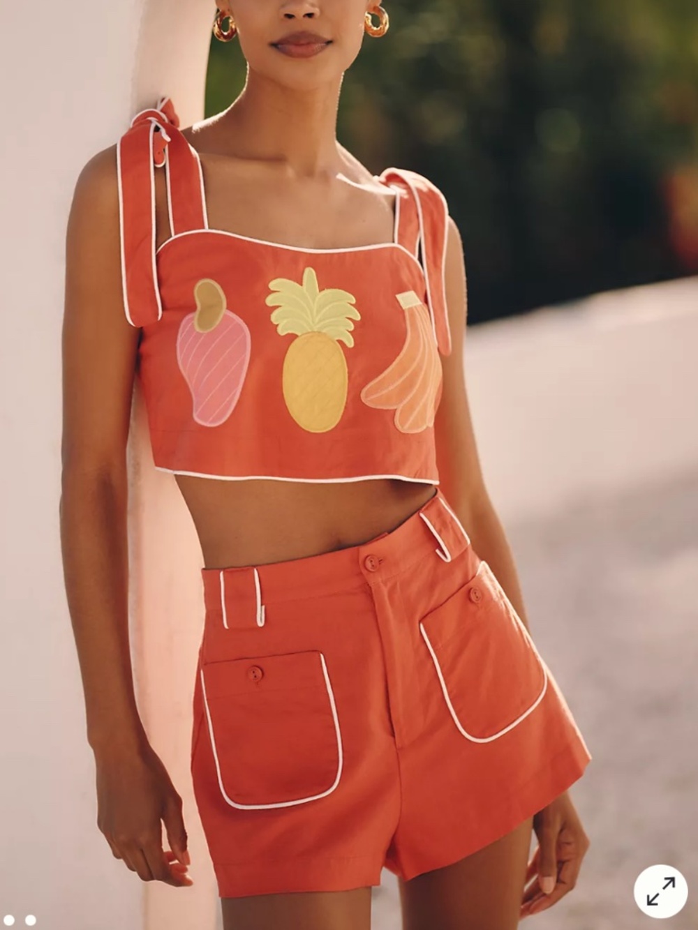 Farm Rio x Anthropologie Shorts - Picture 1 of 8